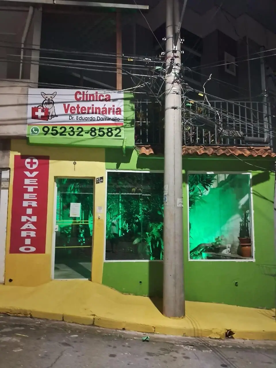 Equipe da clínica veterinária